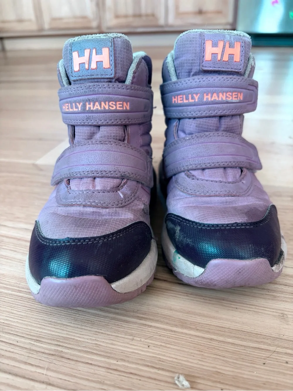 Helly Hanson Winter Boots Toddler Girl Purple Shoes (Size 11)